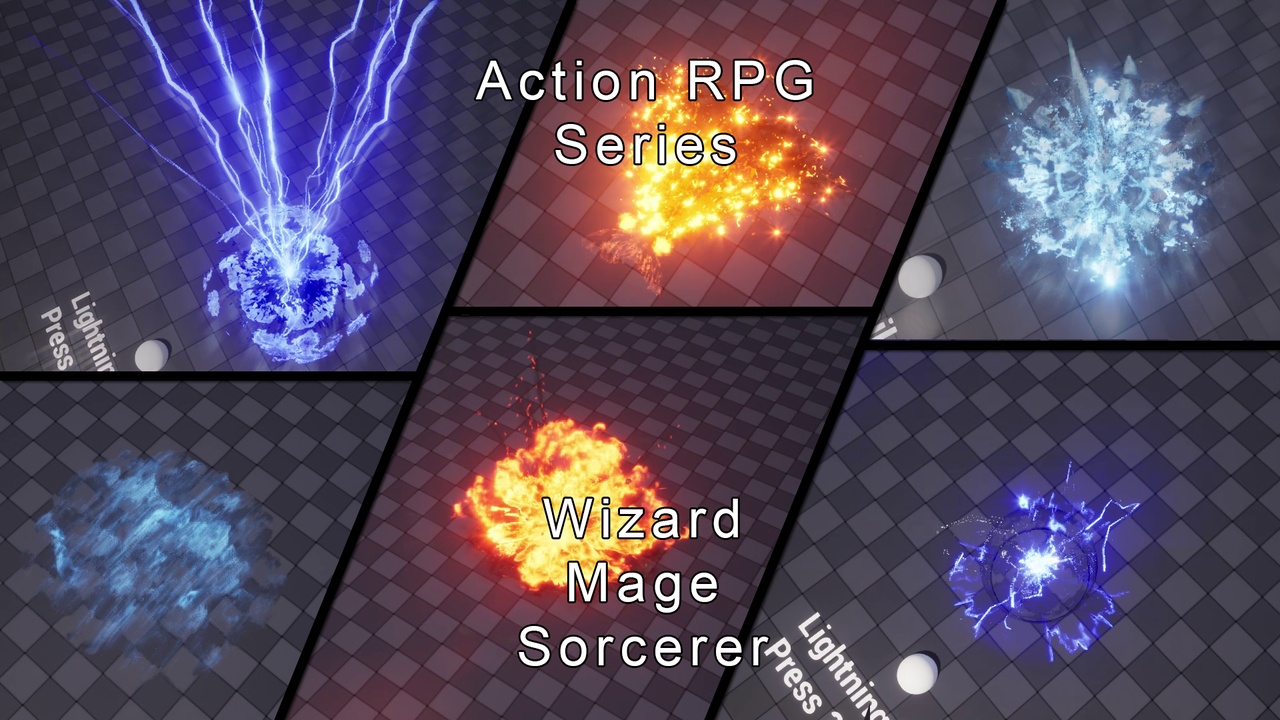 Media 1 for listing ARPG VFX - Wizard
