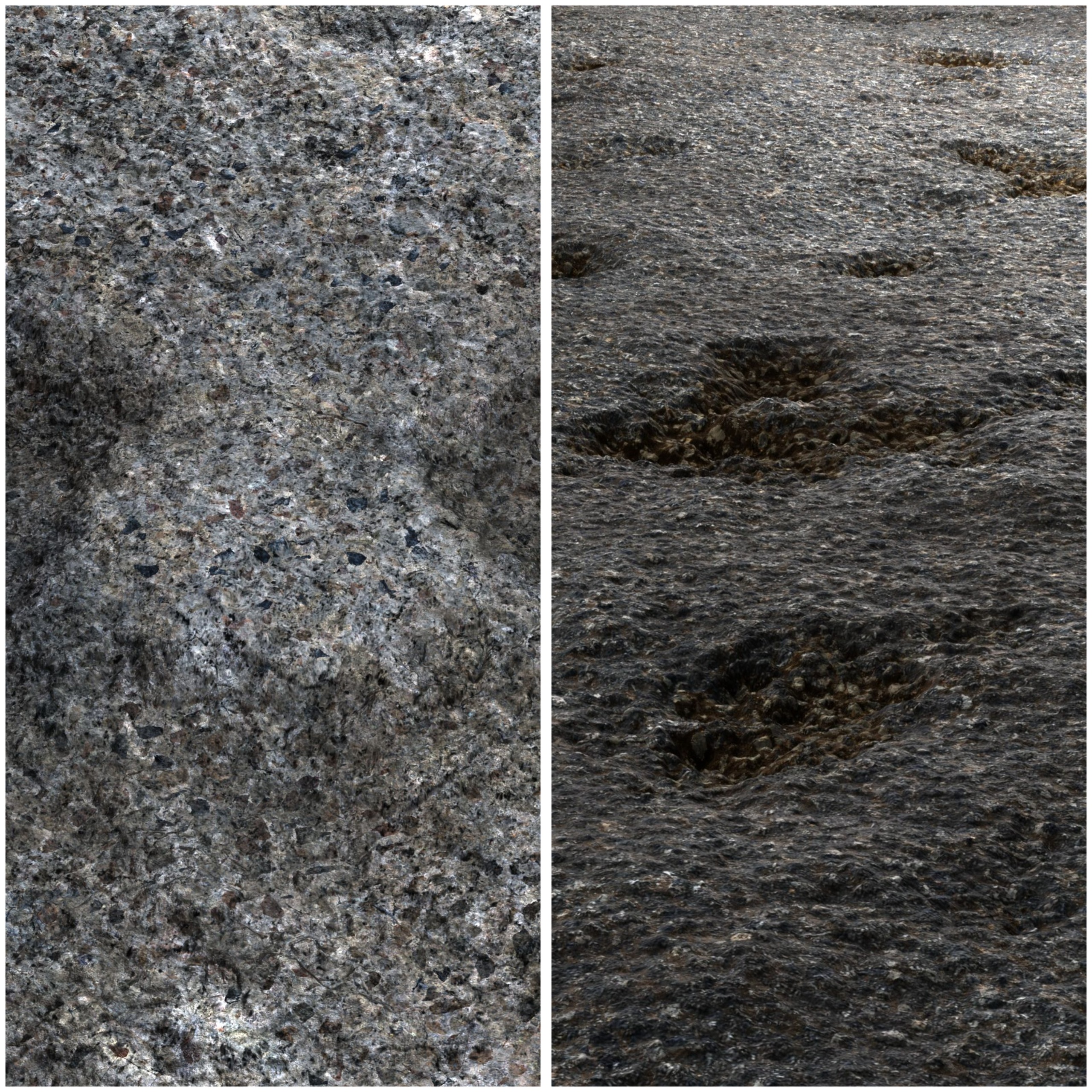 Media 1 for listing Damaged Asphalt 8K PBR Texture Combo
