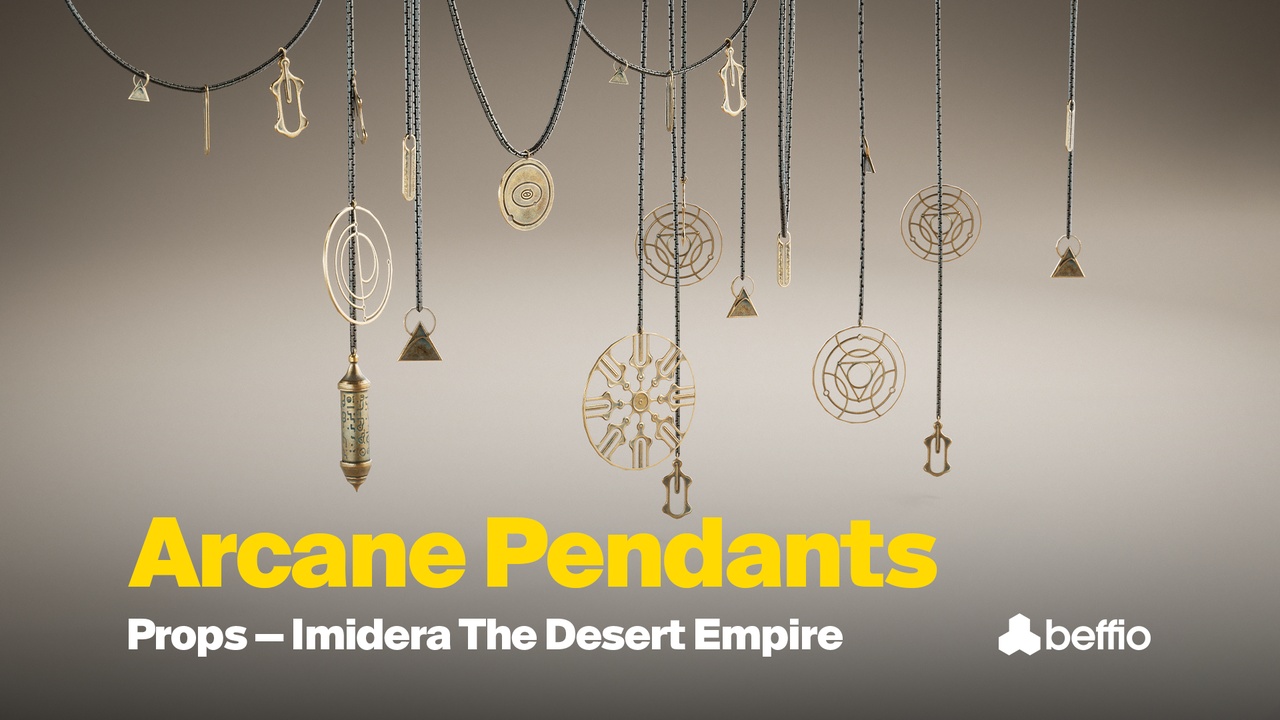 Media 1 for listing Arcane Pendants - Imidera The Desert Empire