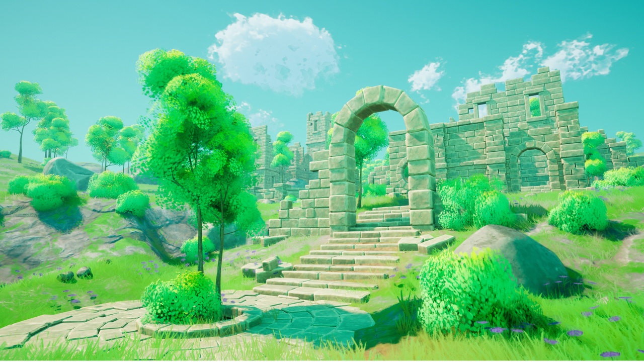 Media 1 for listing Stylized Modular Ruins Kit