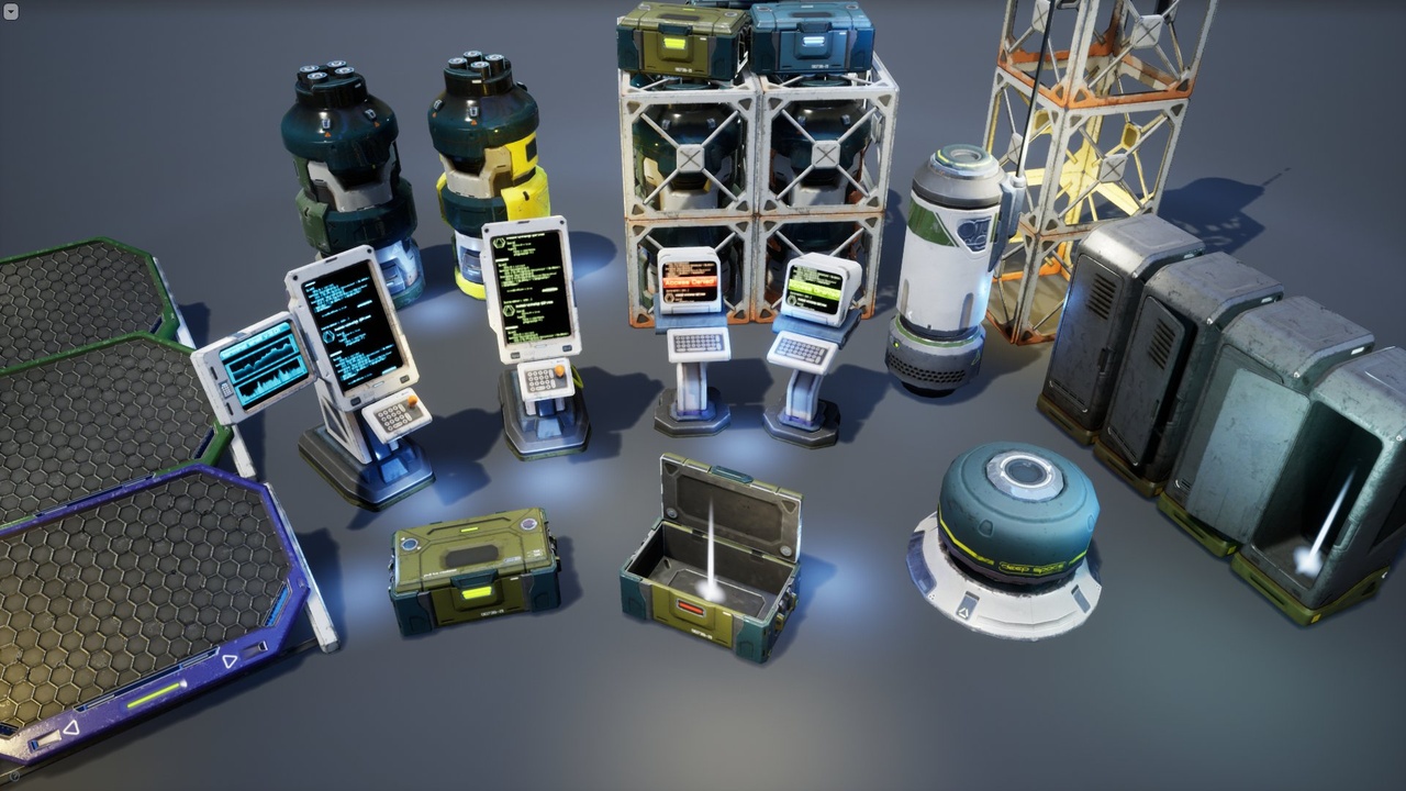 商品 Sci-Fi Props Pack vol.2 的媒体 1
