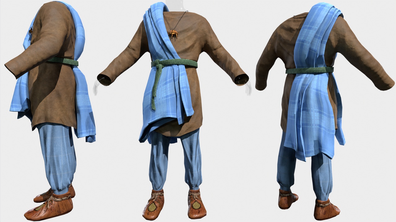 Media 1 for listing Gaul Warrior Outfit - Series IV