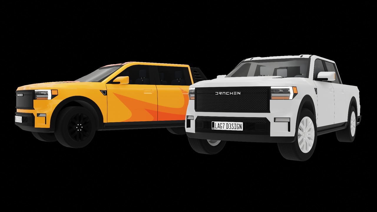 Media 1 for listing Pickup Truck - Generic low poly