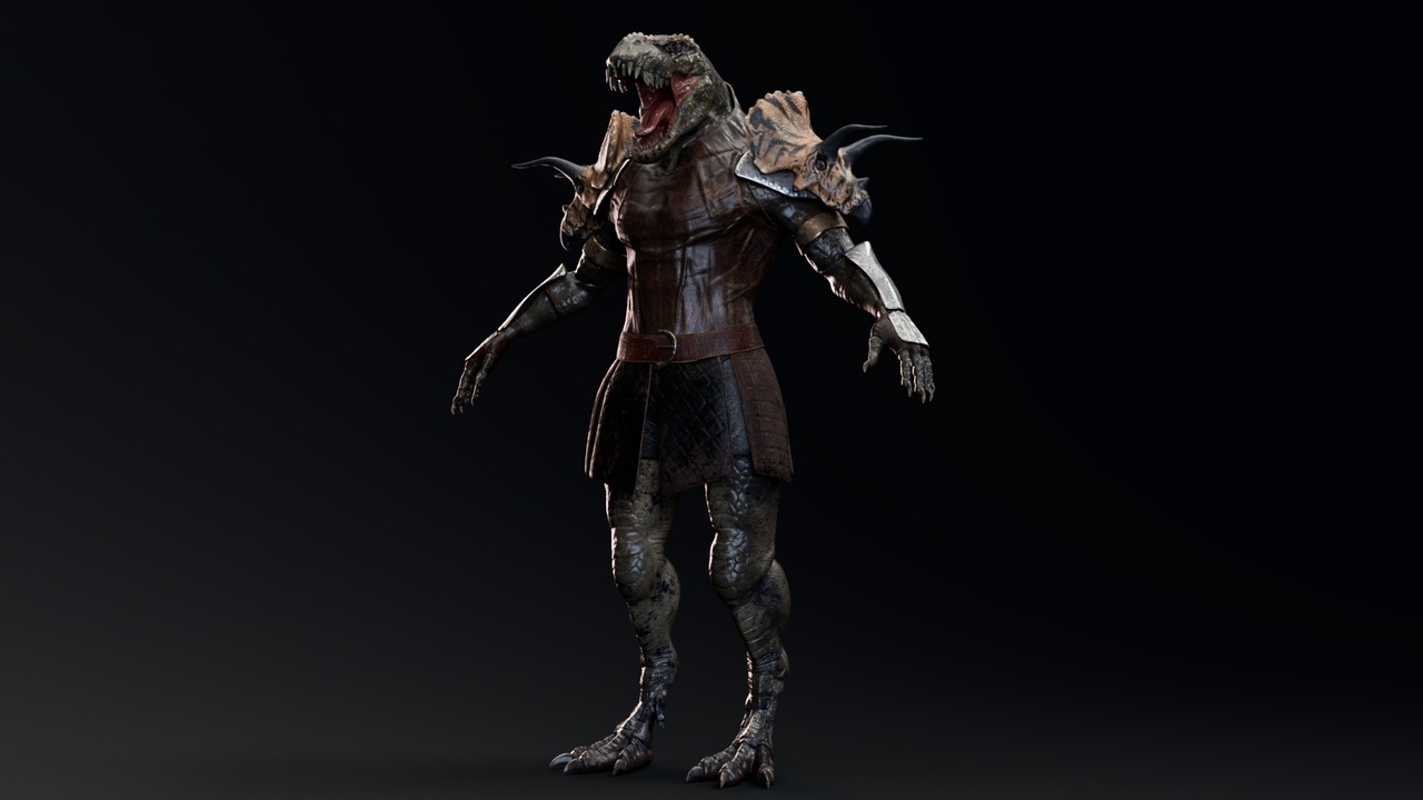 Media 1 for listing Theropod Rex Man