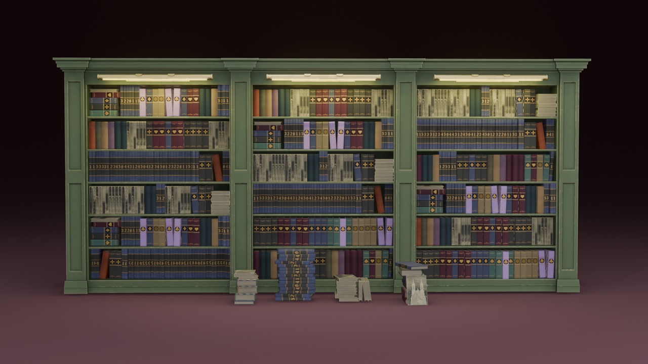 Media 1 for listing Bookshelf wiyh Books