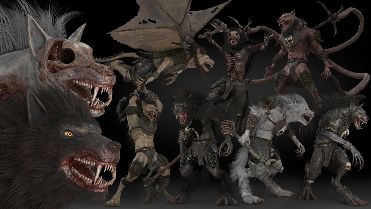 Media 1 for listing Wolf Barbarian
