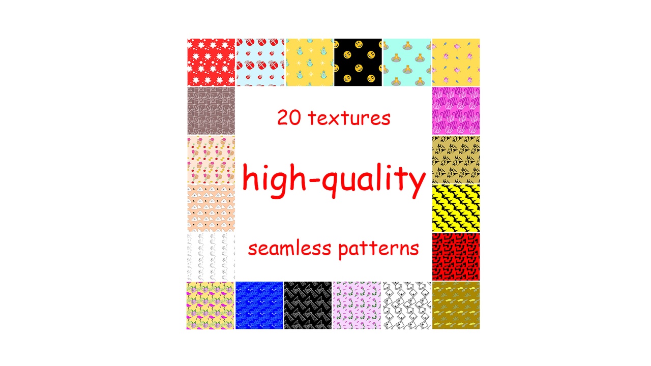 Media 1 for listing Patterns, high-quality seamless textures 9