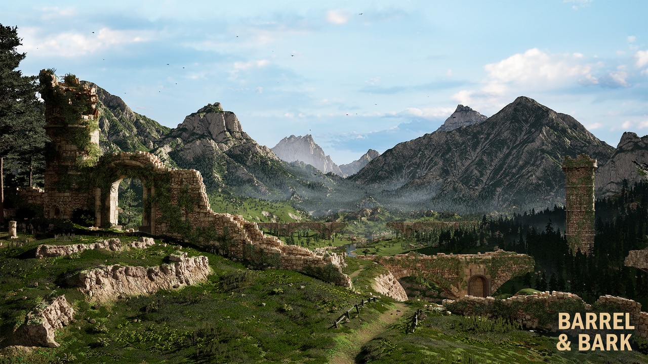Media 1 for listing Forgotten Valley Ruins Environment