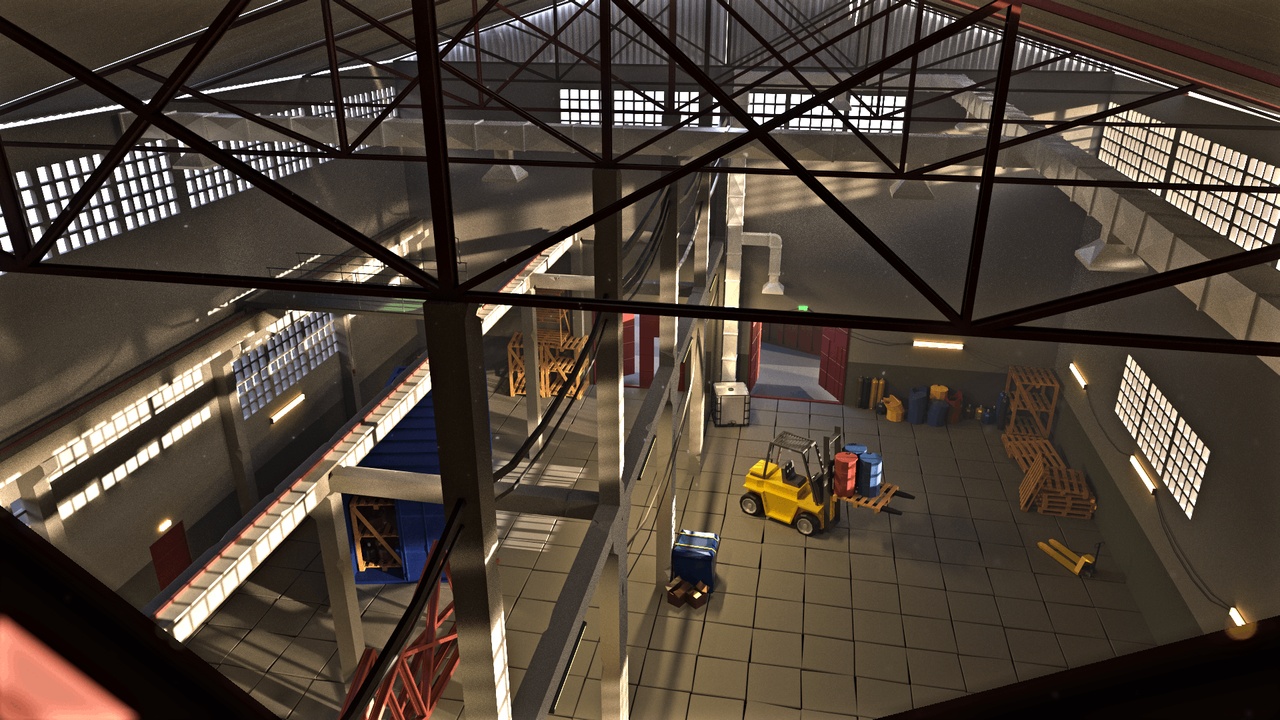 Media 1 for listing Low Poly Modular Factory