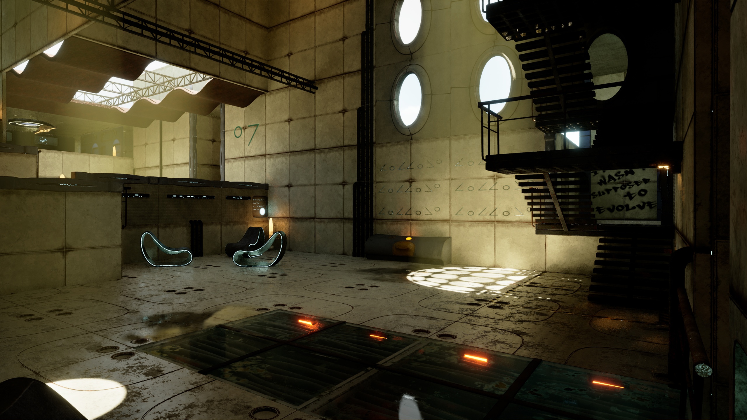 Media 1 for listing Abandoned Sci-Fi Research Facility - Modular Environment | arqUFO