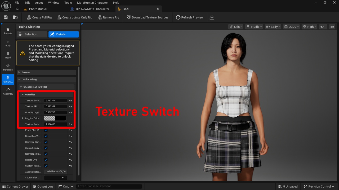 Media 1 for listing Metahuman Dress V5