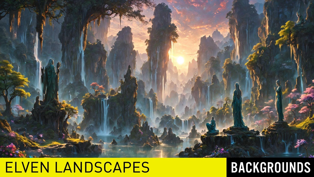 Media 1 for listing Elven Landscapes | Epic Worlds Collections