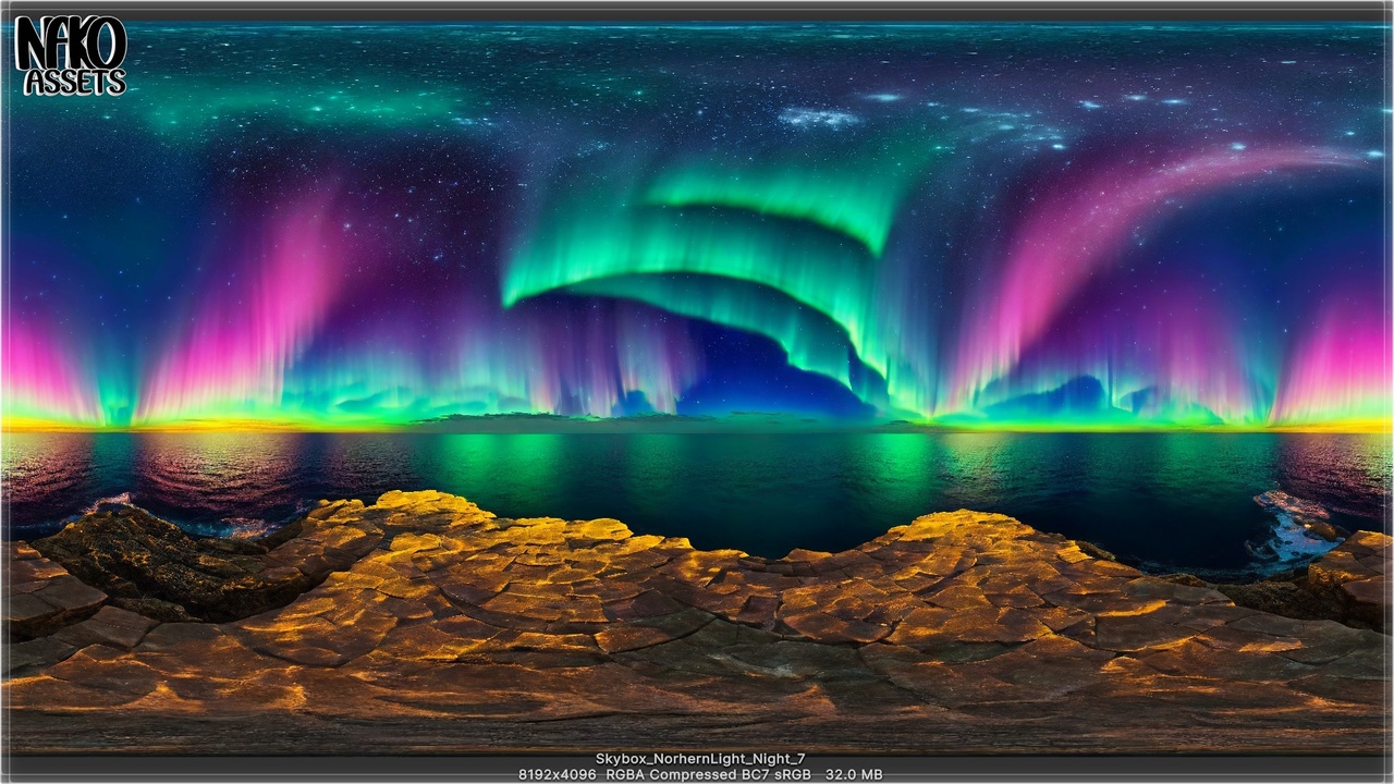 Media 1 for listing Infinity Skyboxes: 136+ Realistic & Stylized HQ 8K HDRI Sky Pack (Volume 2)