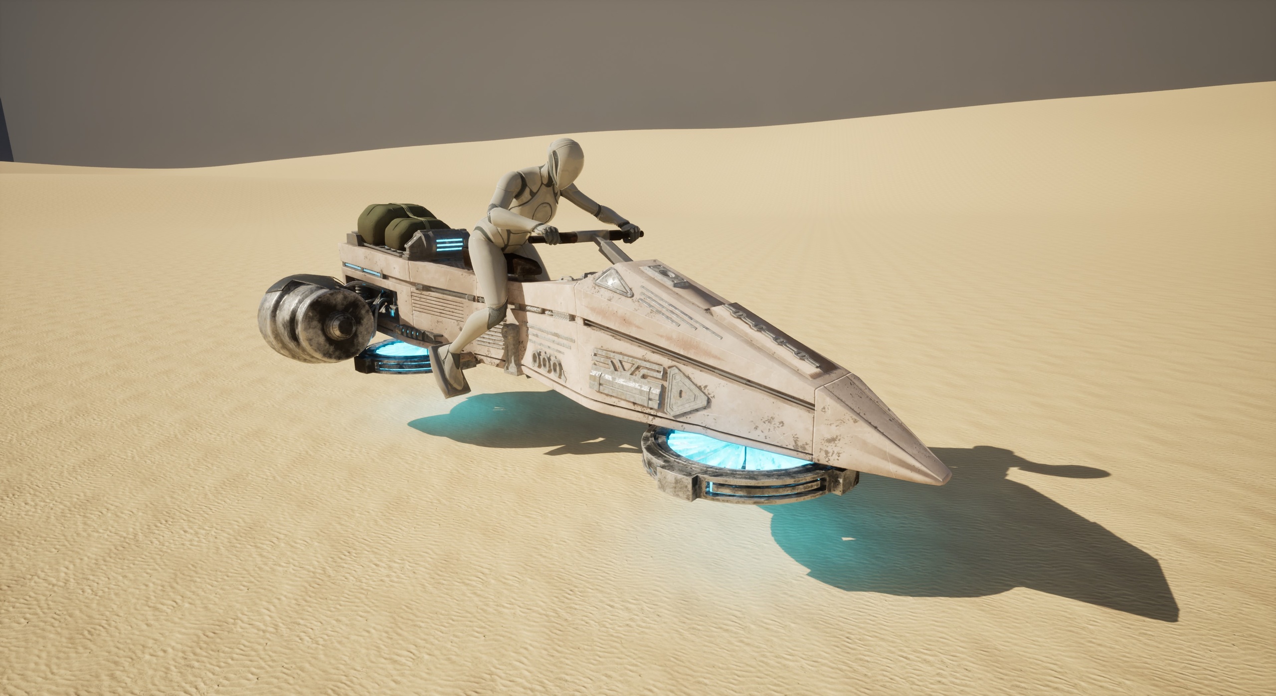 Media 1 for listing Drivable Hover Speeder
