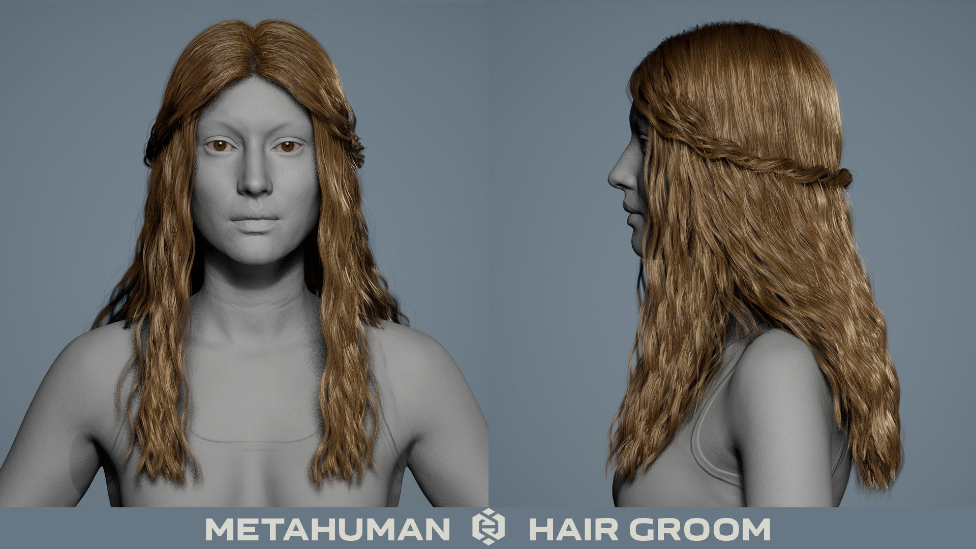 - Elf hair 01 - MetaHuman Hair Groom | Fab