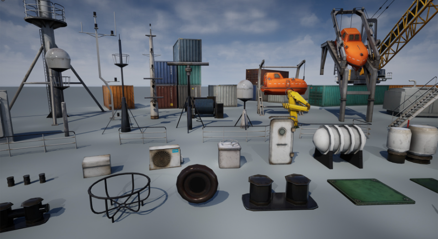 Ship Props Pack | Fab