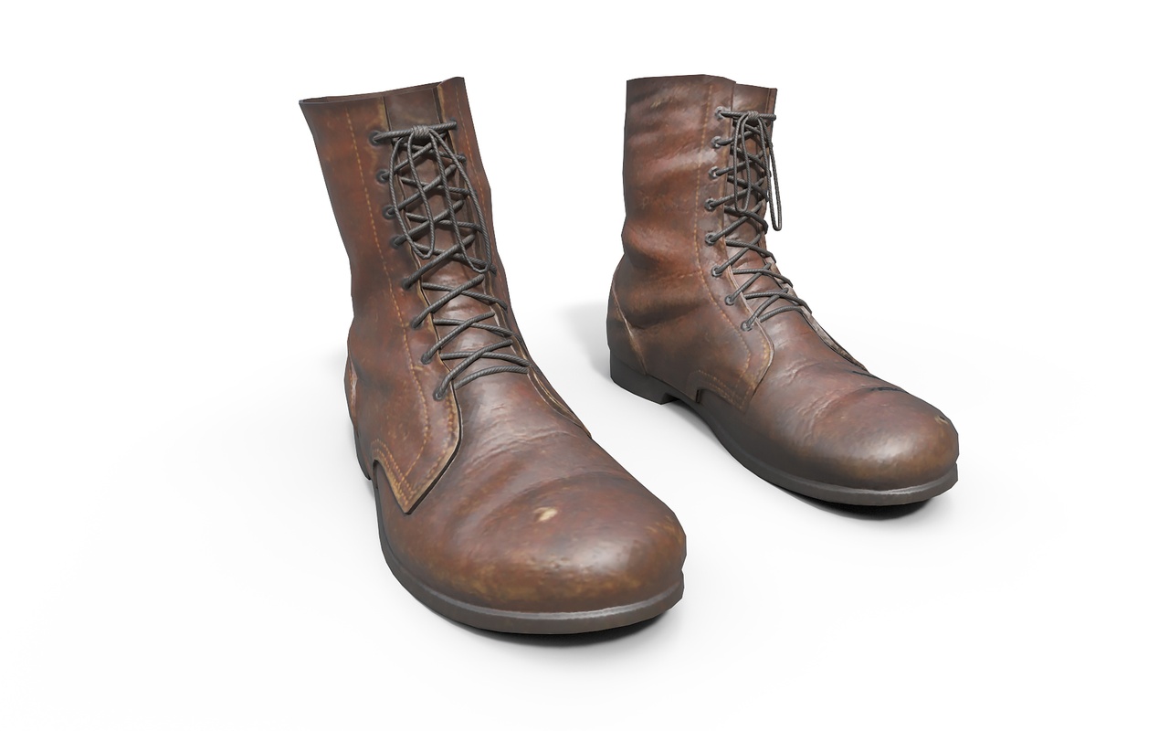 Media 1 for listing Brown military boots