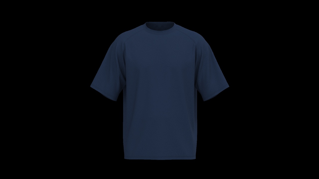 Media 1 for listing 3D Male Raglan Tshirt