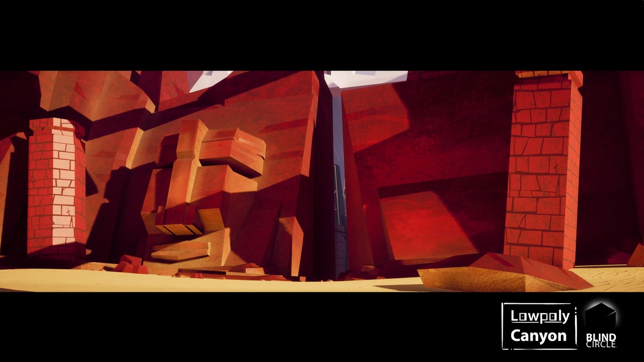 Media 1 for listing Lowpoly Canyon