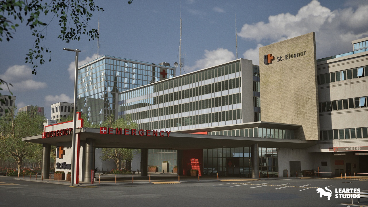 Media 1 for listing Modern Hospital Environment