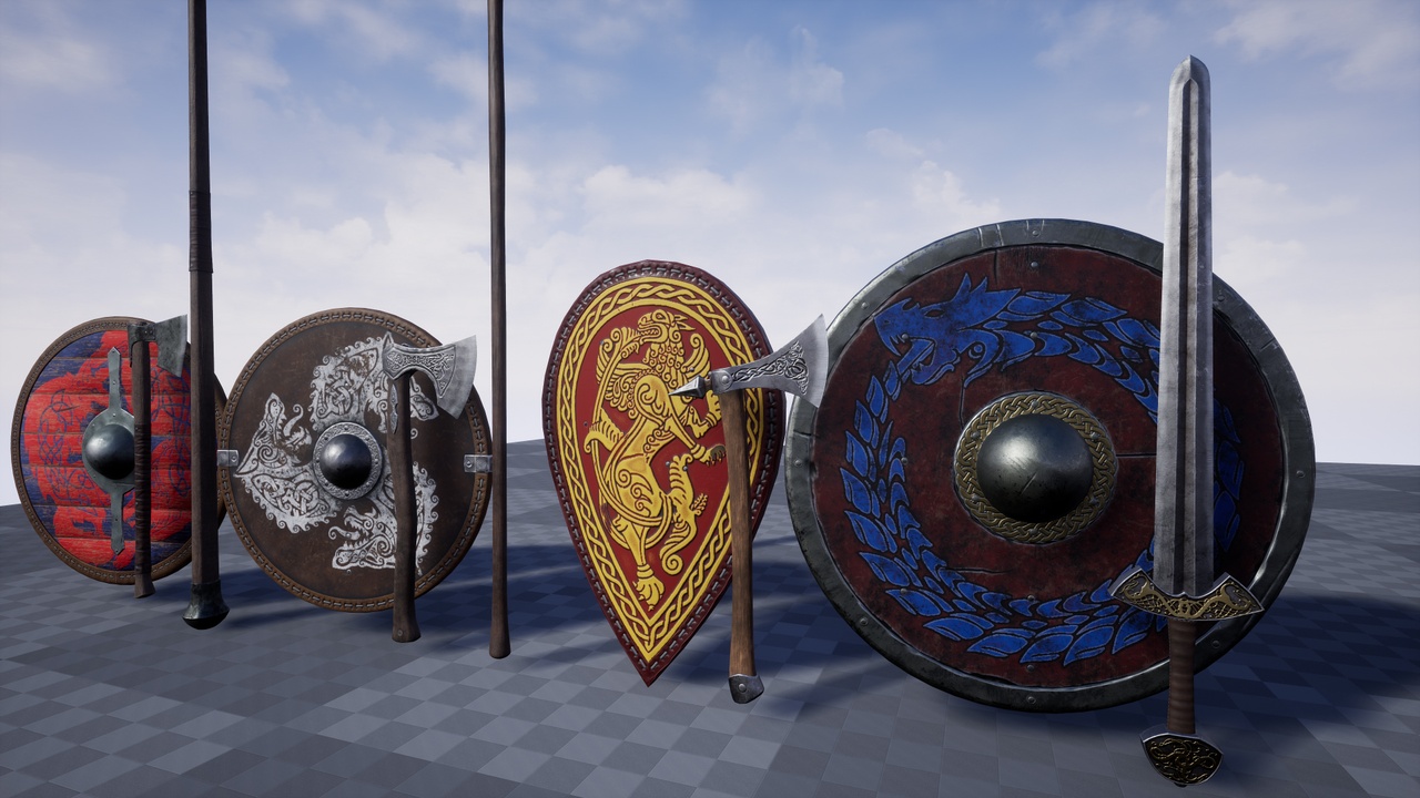 Media 1 for listing Vikings Weapons