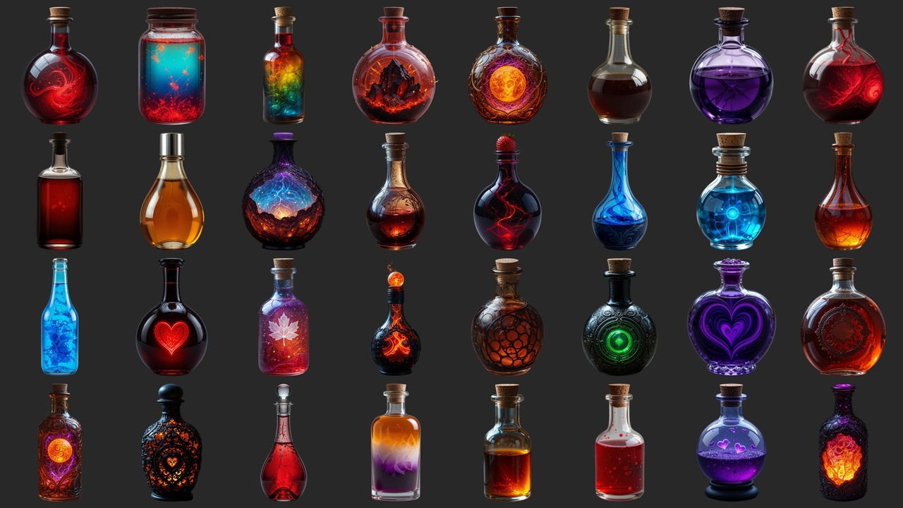 Media 1 for listing 266 Vital Potions - Icons