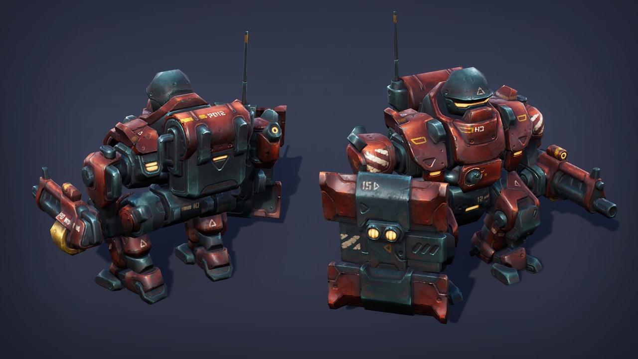 Media 1 for listing Mech Constructor - Humanoid Robots