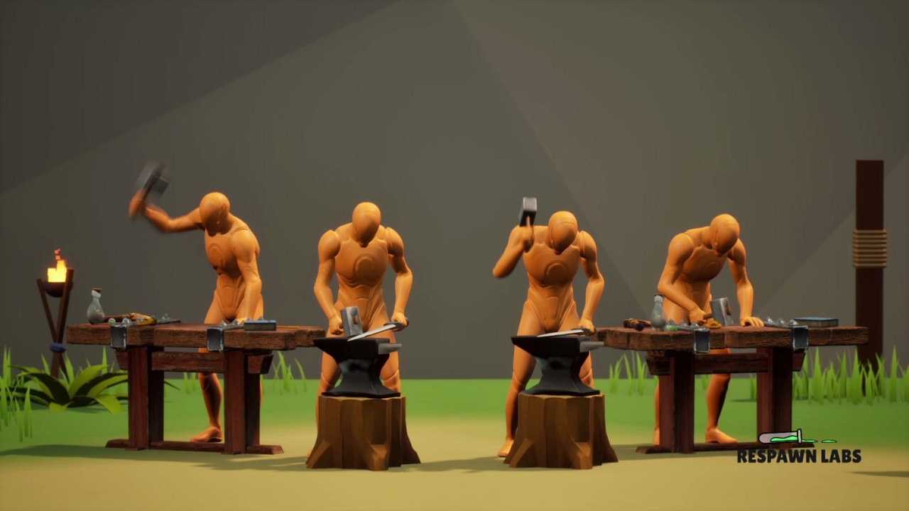 Media 1 for listing Hammering Animation Bundle