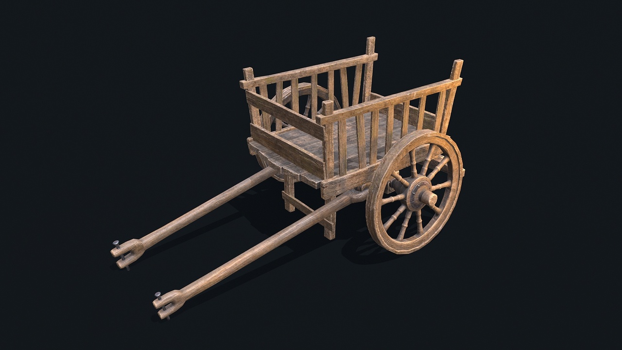 Media 1 for listing Medieval Cart 2
