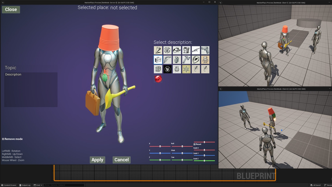 Character Description PRO with Multiplayer 제품 등록을 위한 미디어 1개