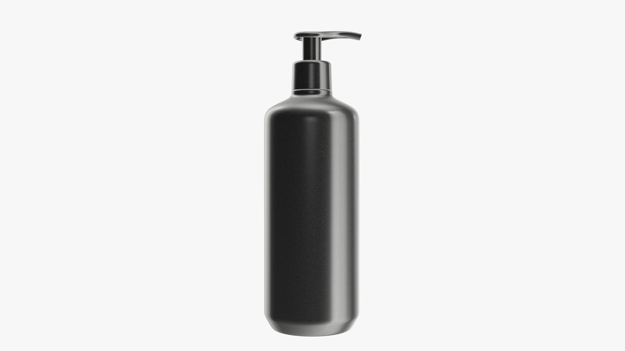 Plastic shampoo bottle with dosator 2 | Fab