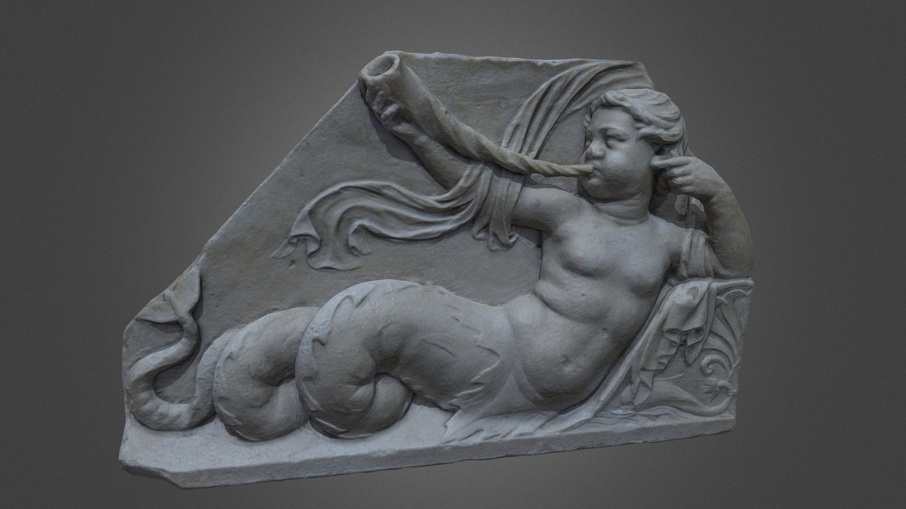 Media 1 for listing Triton on a frieze