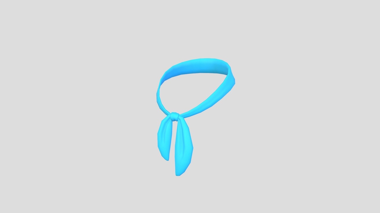 File multimediali per l'articolo Prop023 Blue Scarf: 1