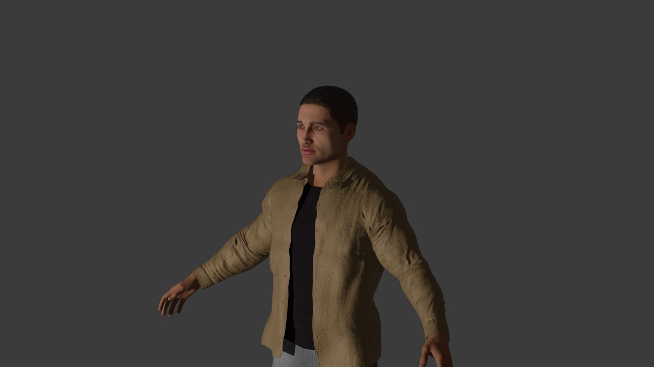 Rigged Male Character | Fab