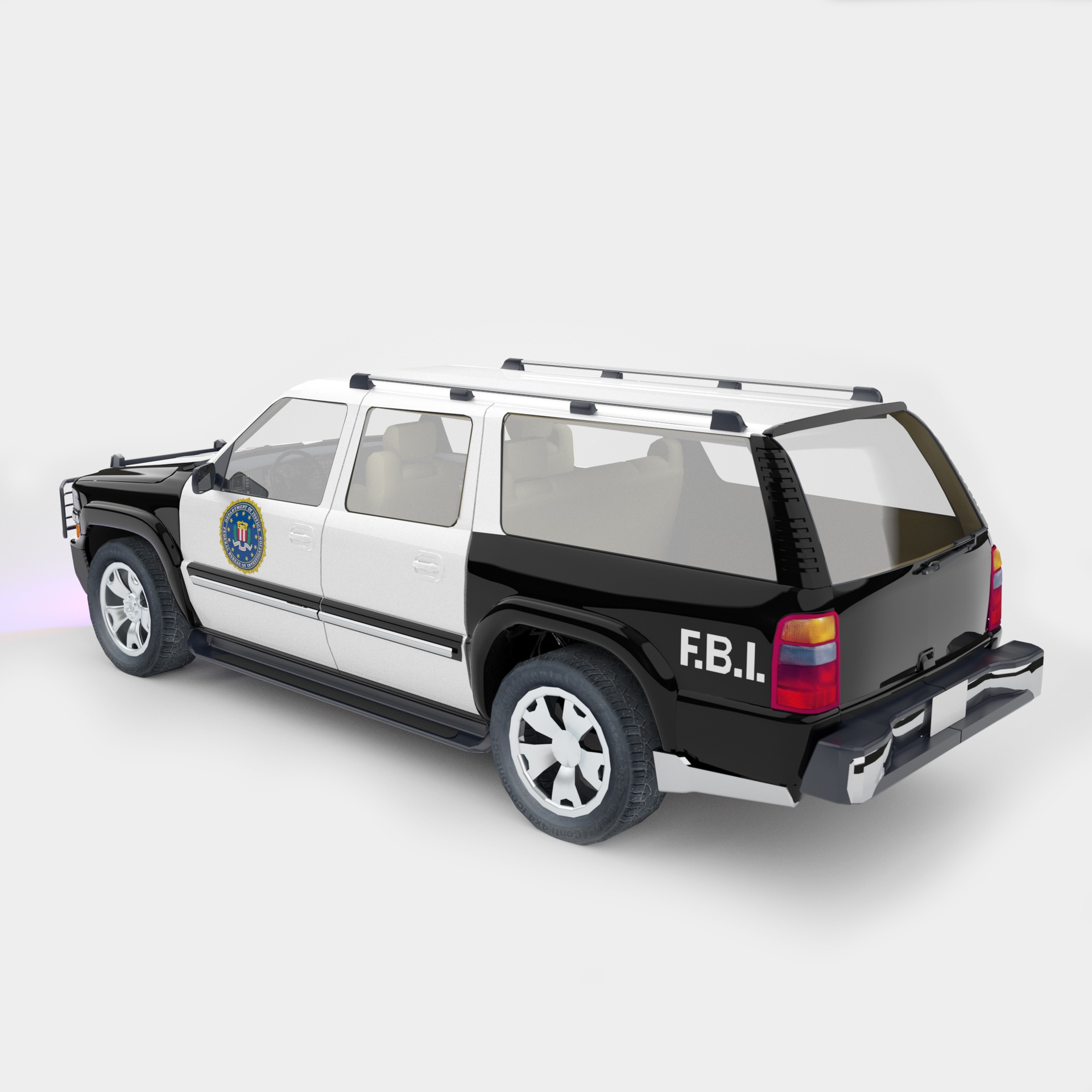 Media 1 for listing FBI Police SUV Game ready