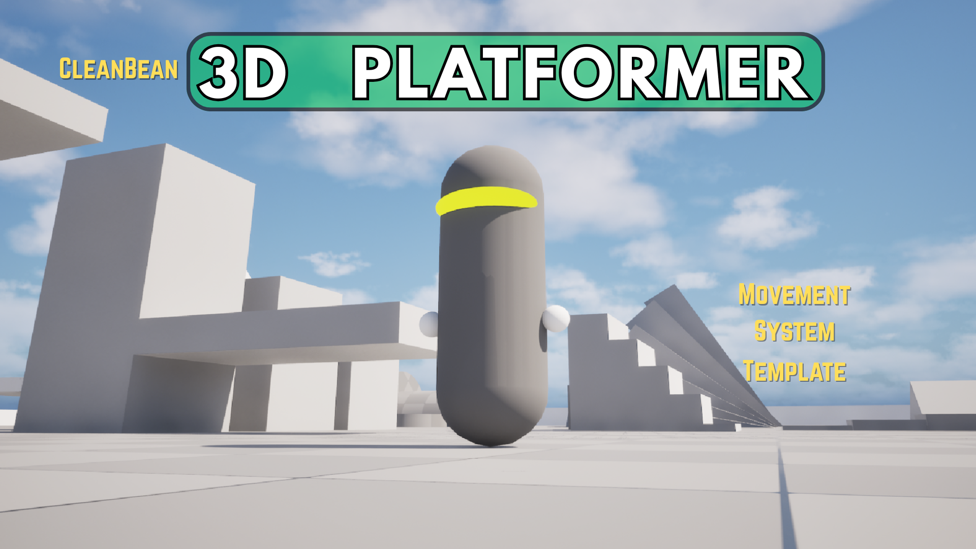 CleanBean - 3D Platformer | Fab