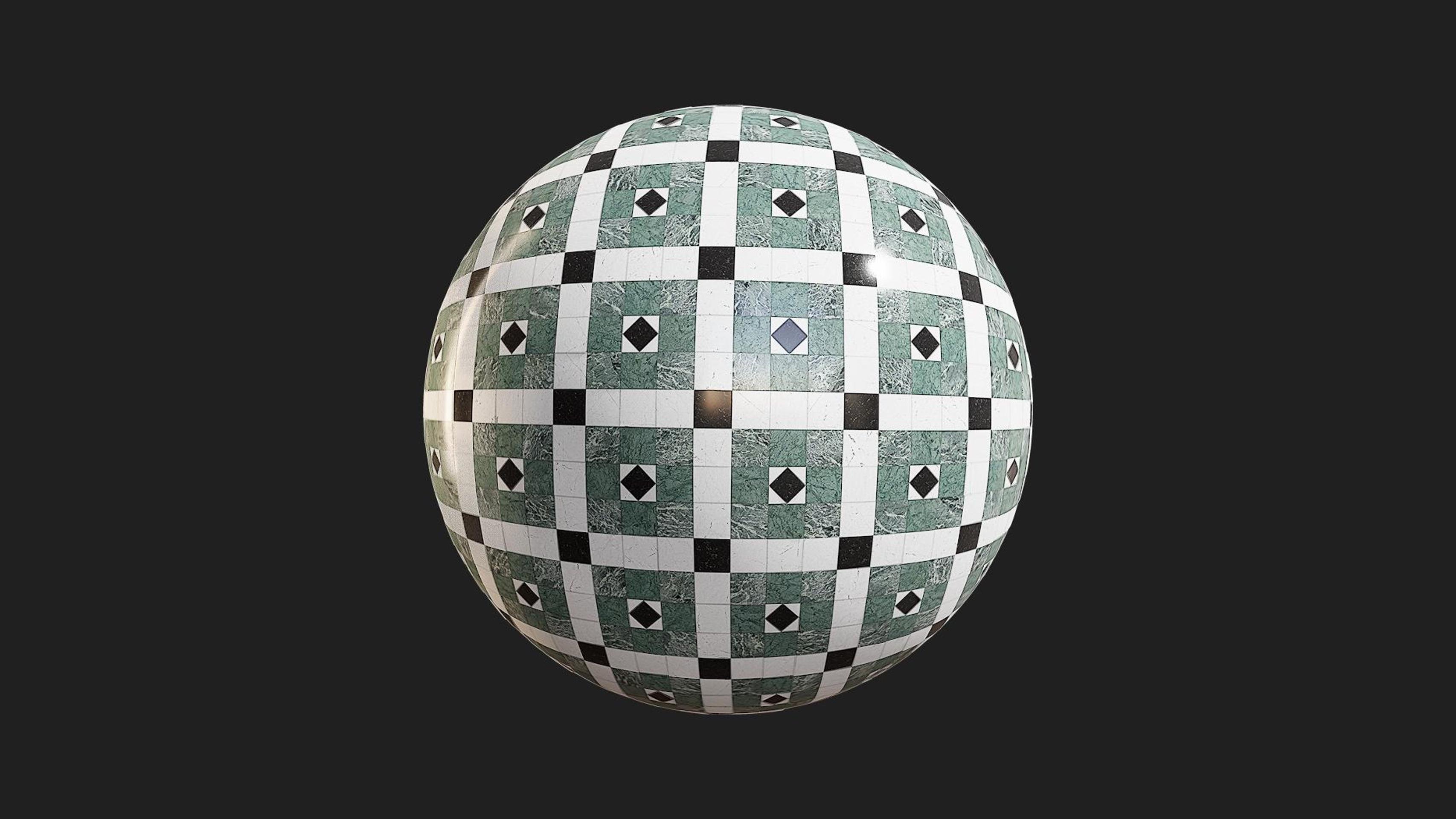 Patterned Marble Tiles | Fab