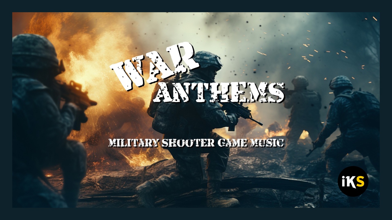 Media 1 for listing War Anthems:  Military Shooter Game Music
