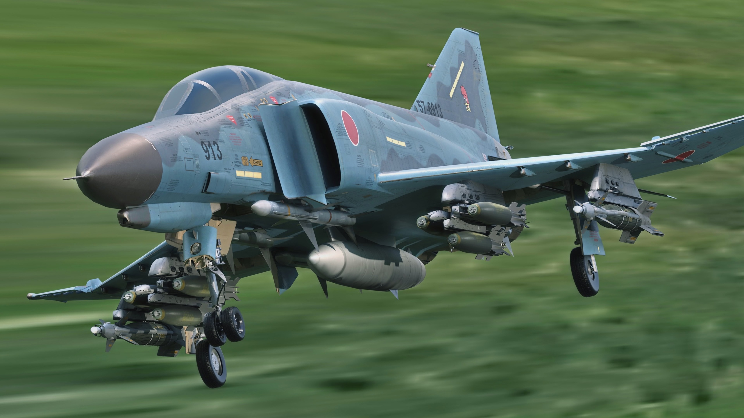 Media 1 for listing F4 Phantom 2 - Kai Texture-Fully Rigged-Changeble Decal -Text