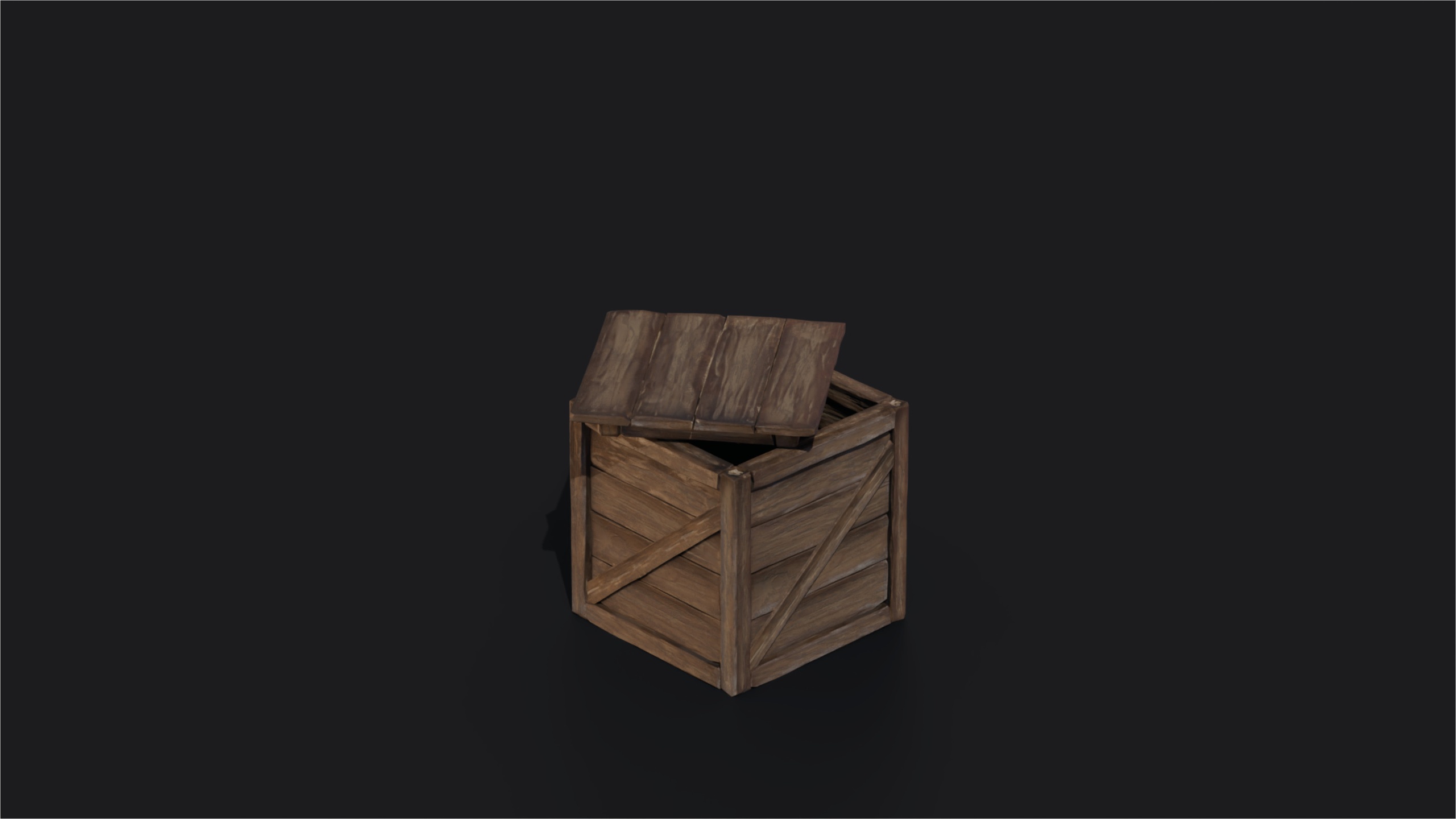 Media 1 for listing Wooden props 3D - Realistic Game-Ready Model