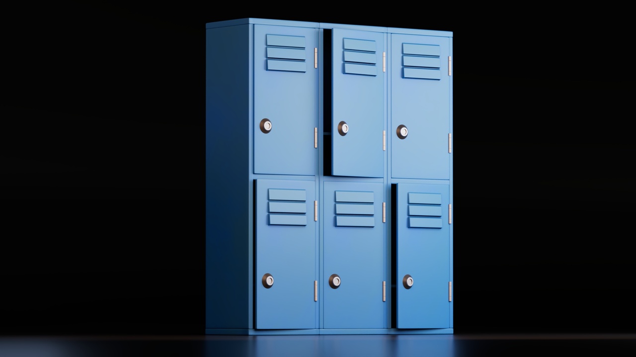 Media 1 for listing Industrial Metal Locker Cabinet