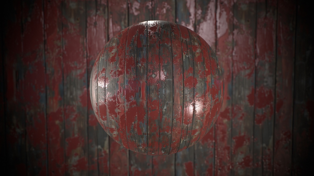 Media 1 for listing Painted Wood Material Pack 1