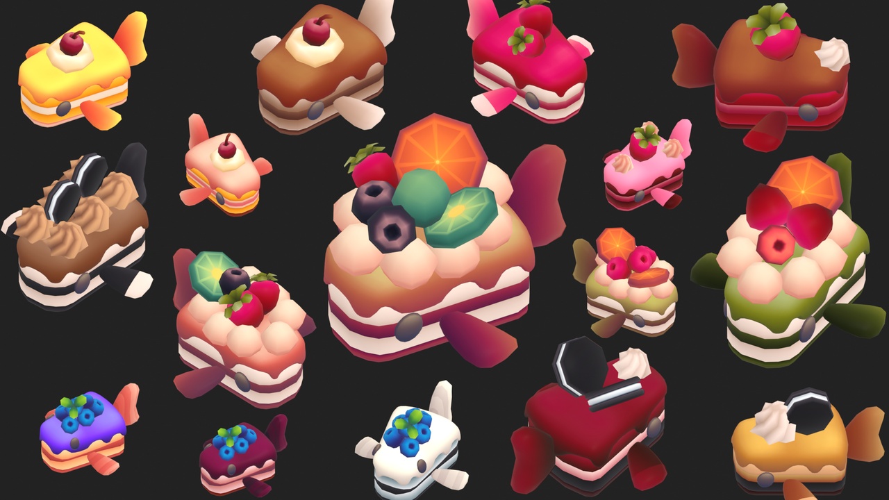 Media 1 for listing Candy World - Fish 01