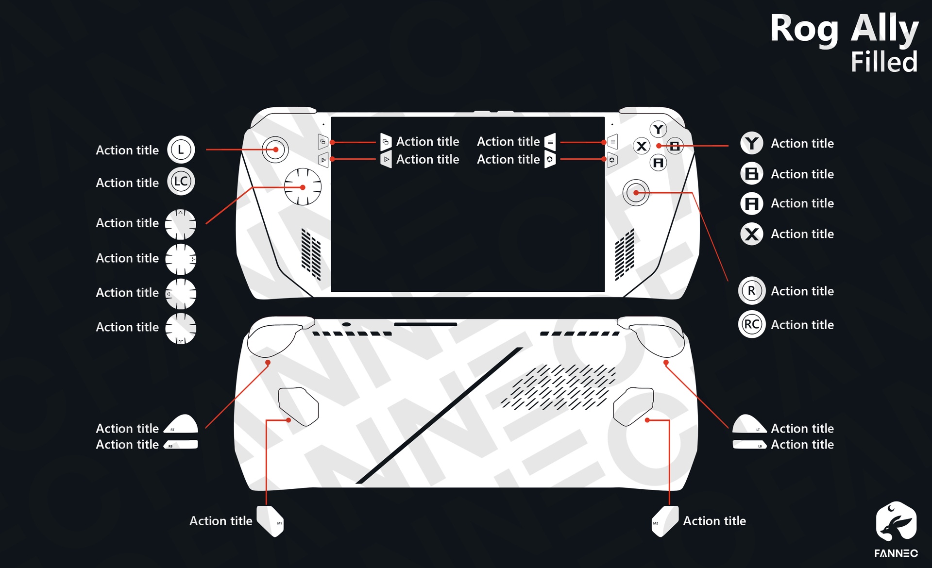 Media 1 for listing Joystix - Controllers & Button Overlays Pack (+ Keyboard/Mouse)