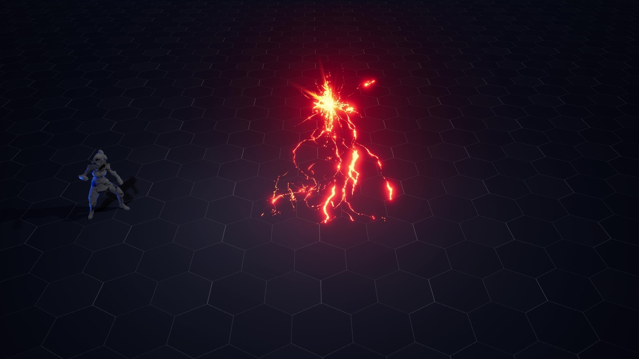 Lightning Attack VFX ์ ํ ๋ฑ๋ก์ ์ํ ๋ฏธ๋์ด 1๊ฐ