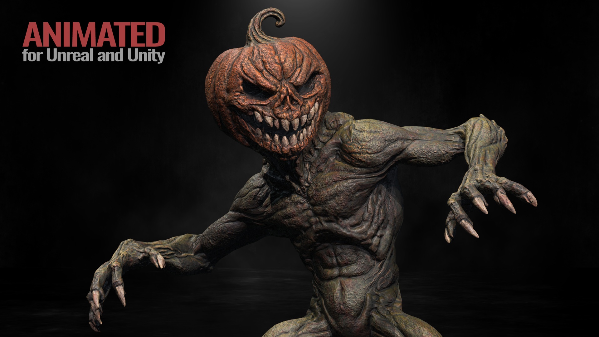 Media 1 for listing Pumpkin Headed