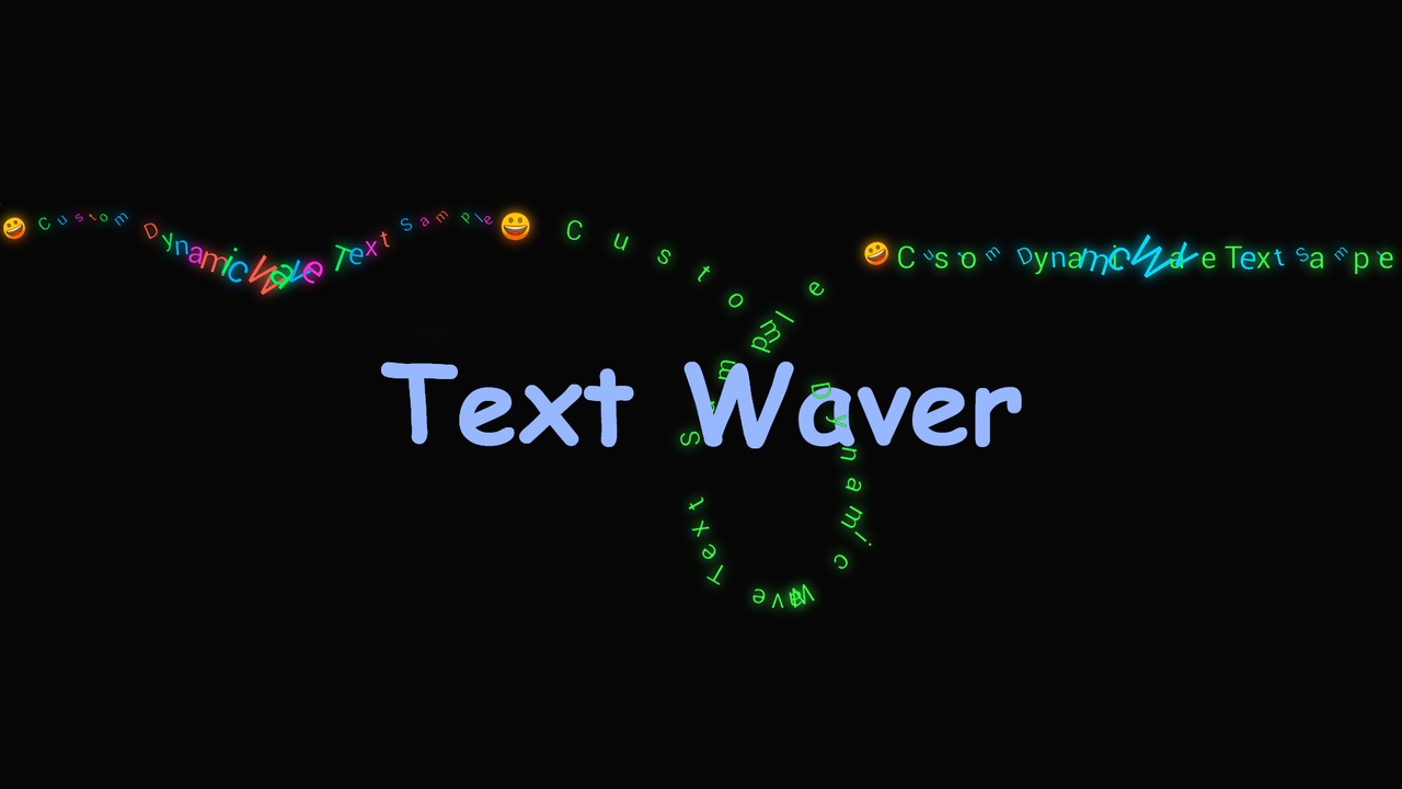 Media 1 for listing Text Waver