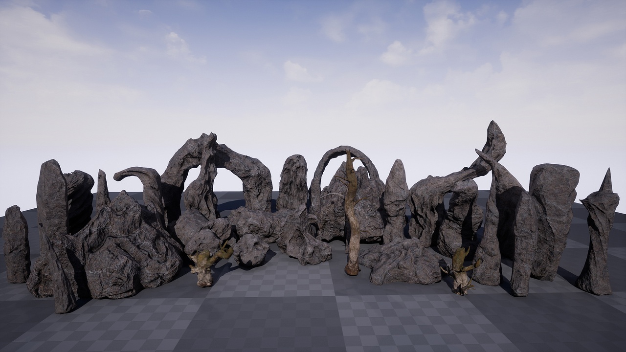 Media 1 for listing Rock Formations Pack
