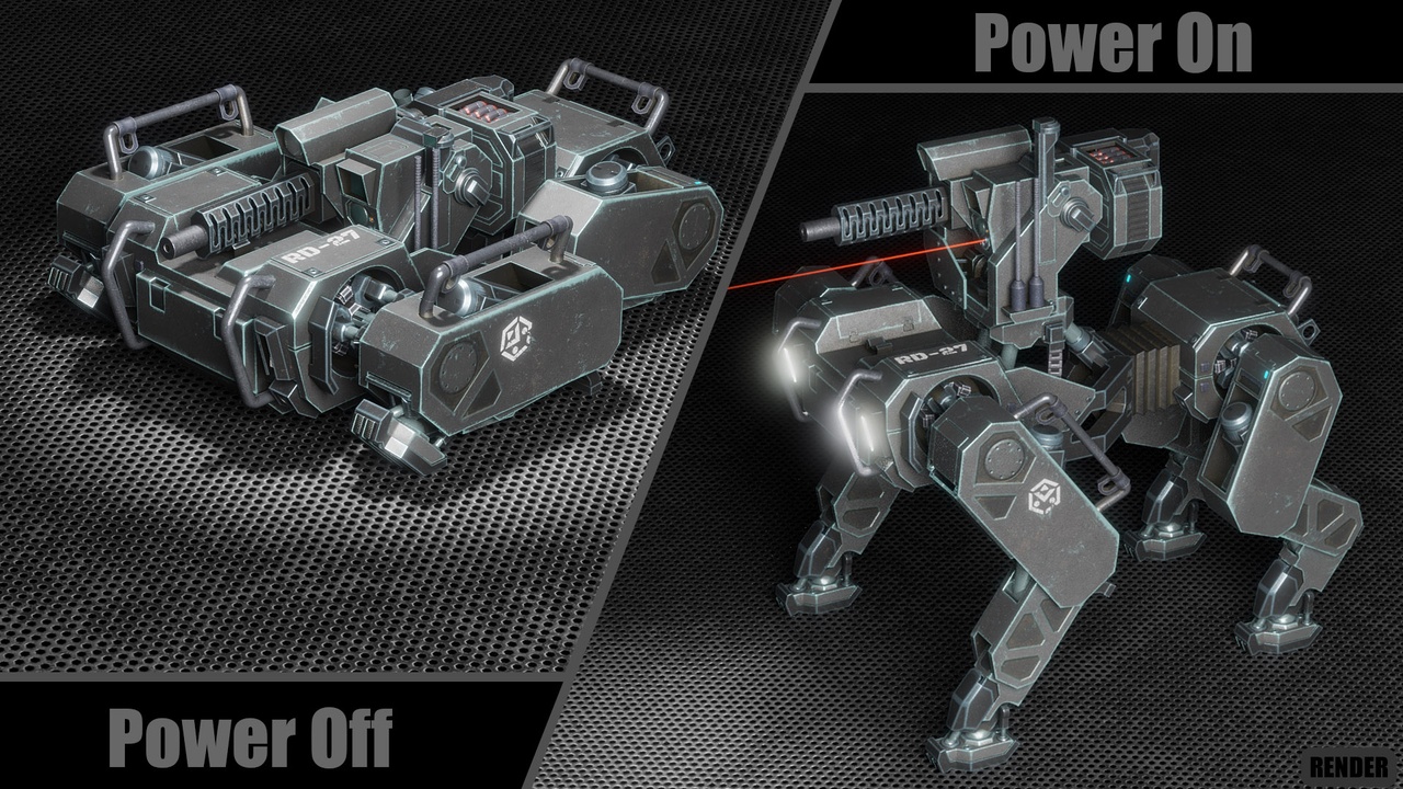 Media 1 for listing Combat Robot Dog