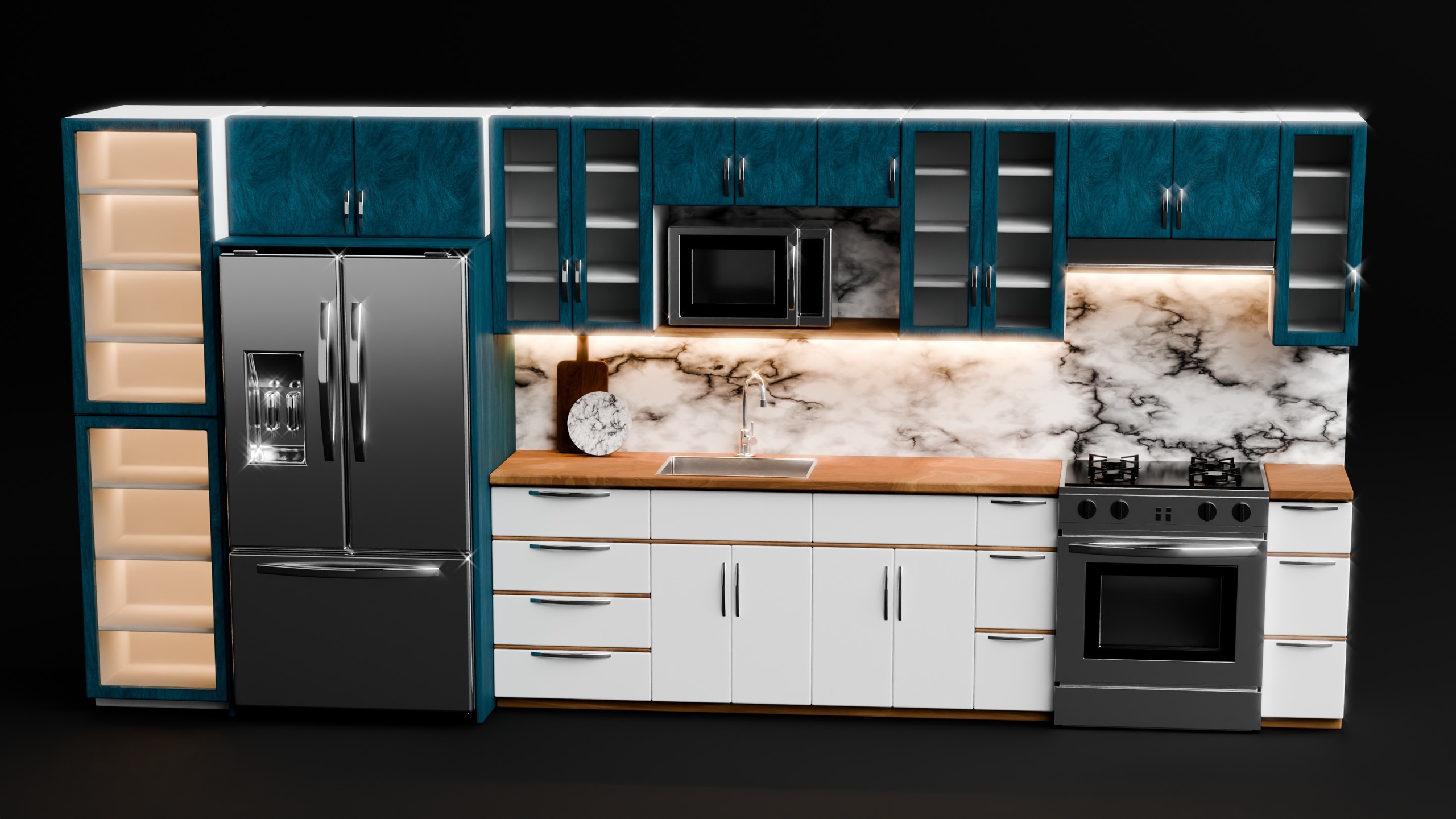 Media 1 for listing Modern Modular Kitchen Set